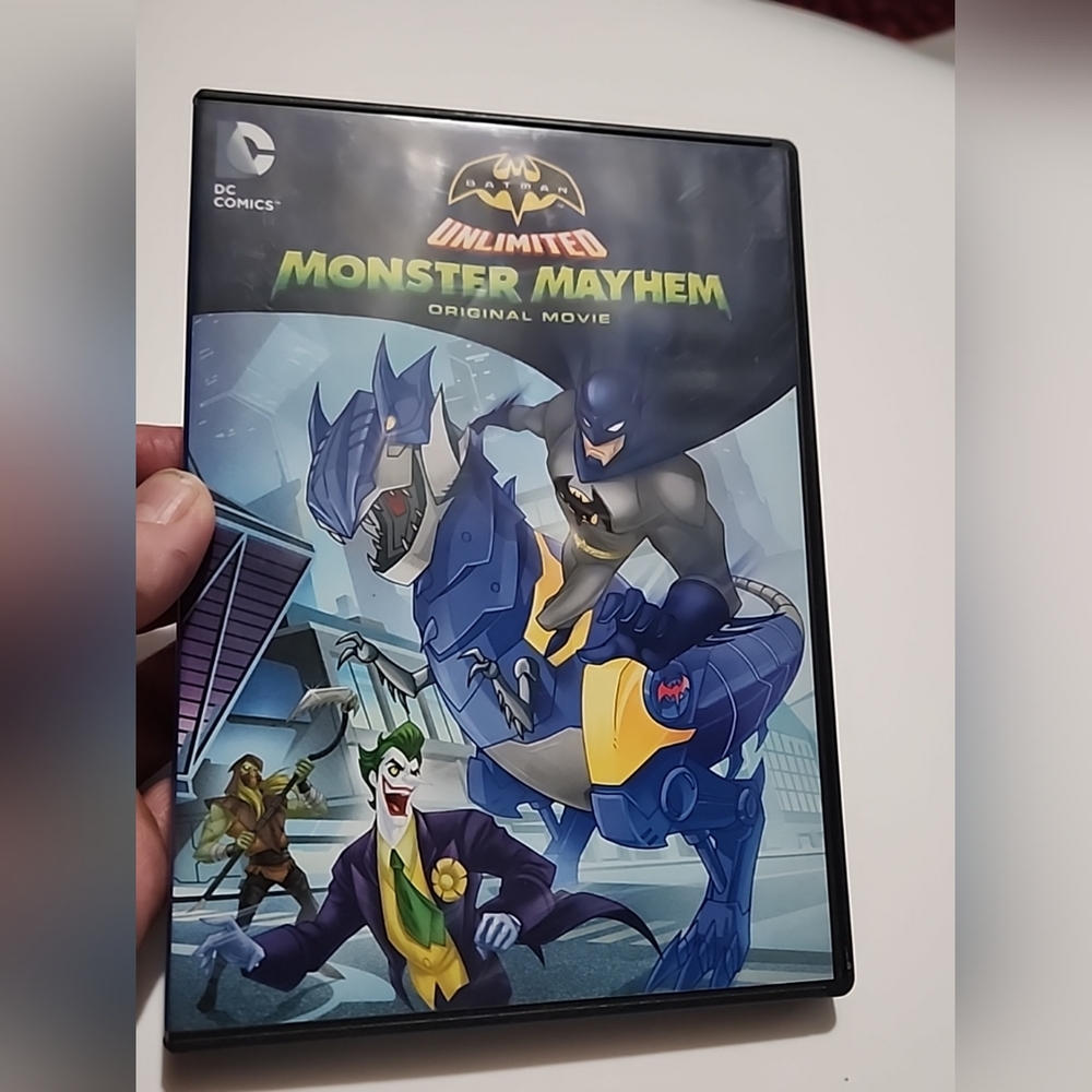 DC Comics Batman Unlimited DVD with Blue and Black Cover